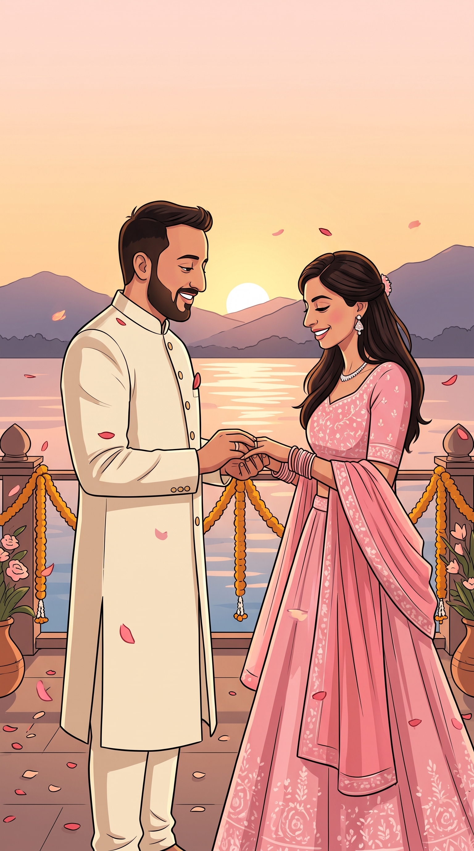 Engagement Ceremony - Komal & Aakarshan